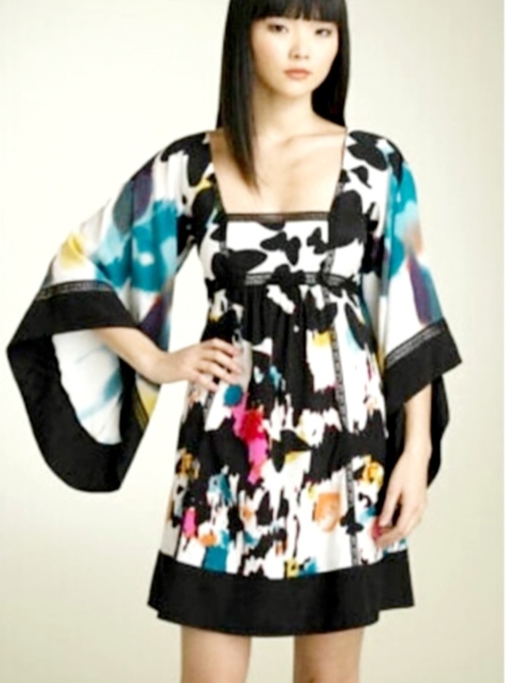 Diane Von Furstenberg Leena Butterfly  Dress  Size 12